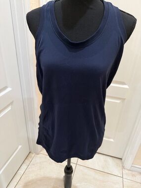 Athleta Navy Performance Tank Top
